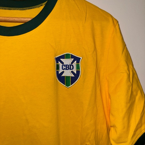 Authentic Pele Signed Soccer Jersey CBD Brazil PSA/DNA - Picture 5 of 7